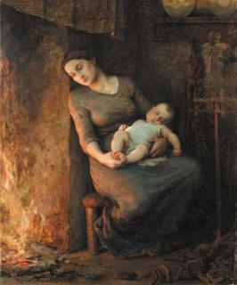 Virginie Demont-Breton - L\'homme est en mer