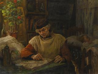 Virginie Demont-Breton - The Son Is Far