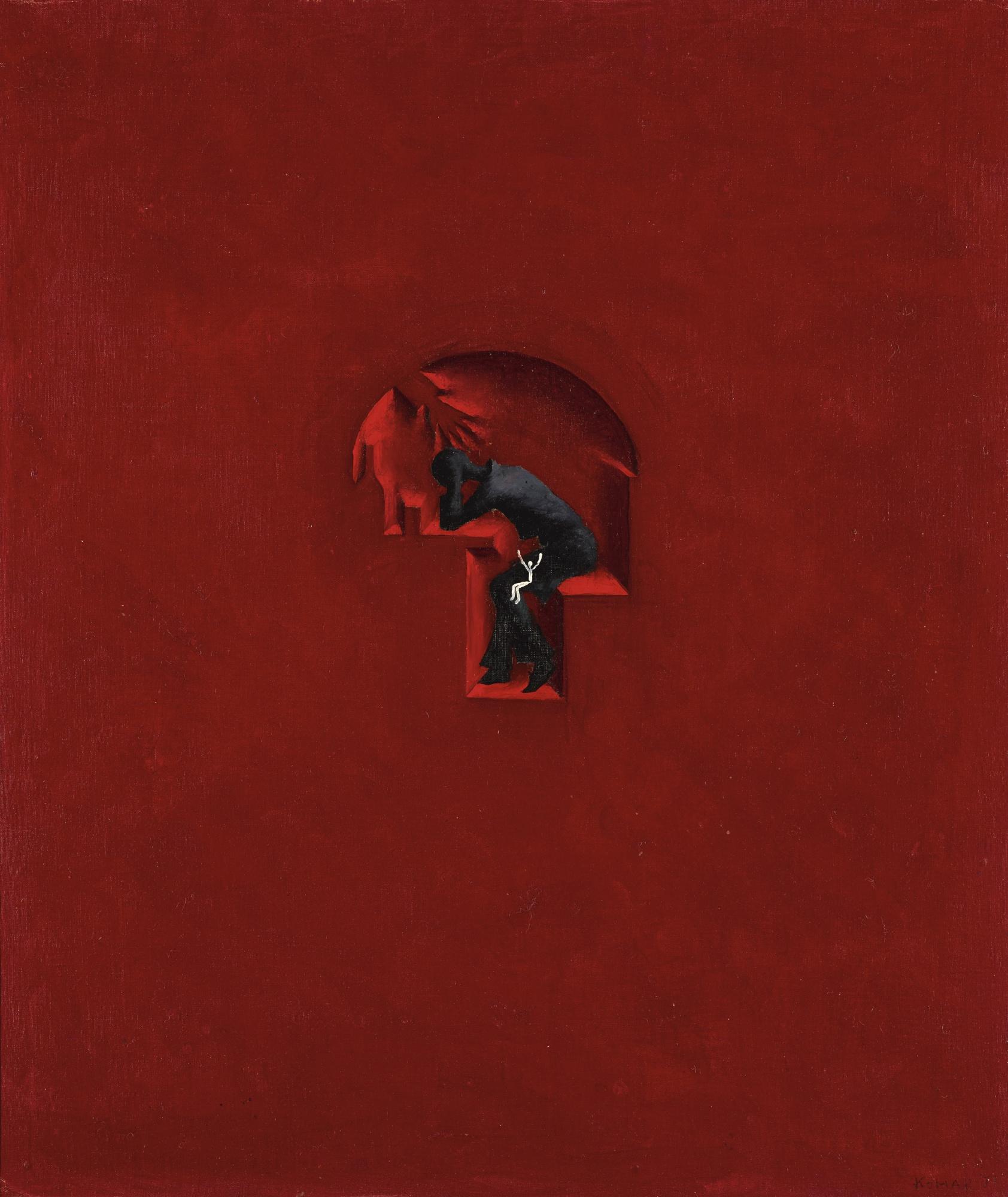 Vitaly Komar - Niche Surrounding A Drunken Man