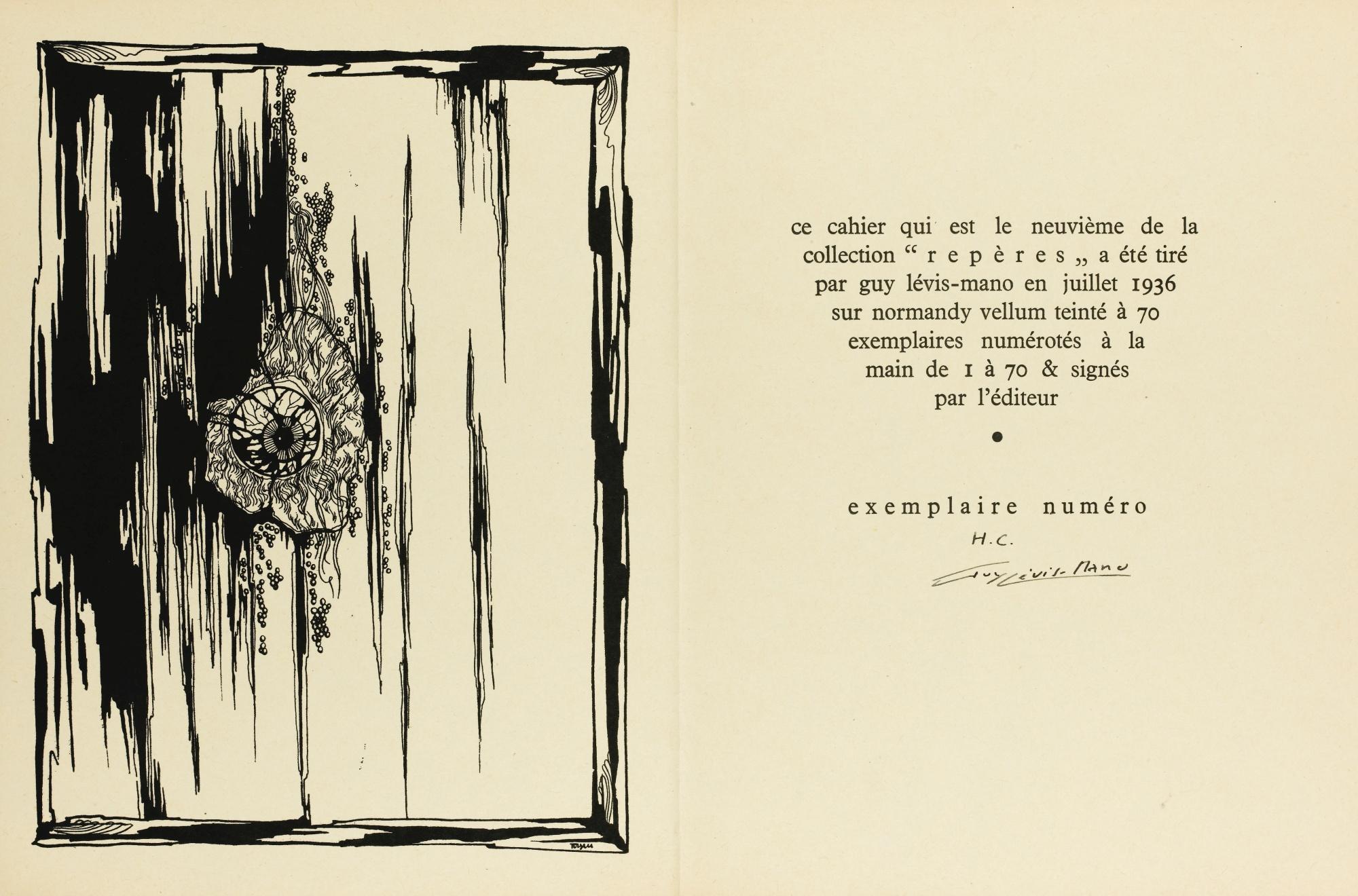 Vítězslav Nezval - Czech Antilyrique. Paris: Éditions G.L.M., 1936