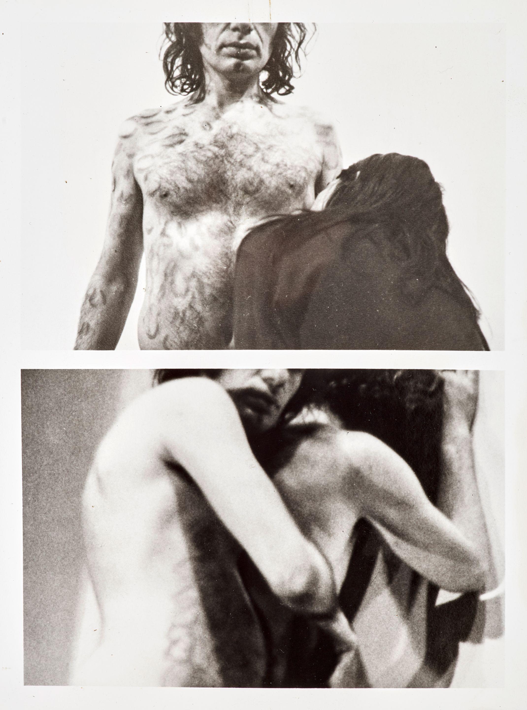 Vito Acconci - Applications - Performance (bodies, lipstick, transference,) Wabash Transit Gallery, Chicago Art Institute