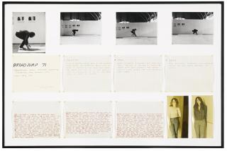 Vito Acconci - Broad Jump \'71