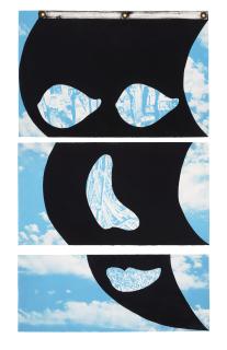 Vito Acconci - Face Flag