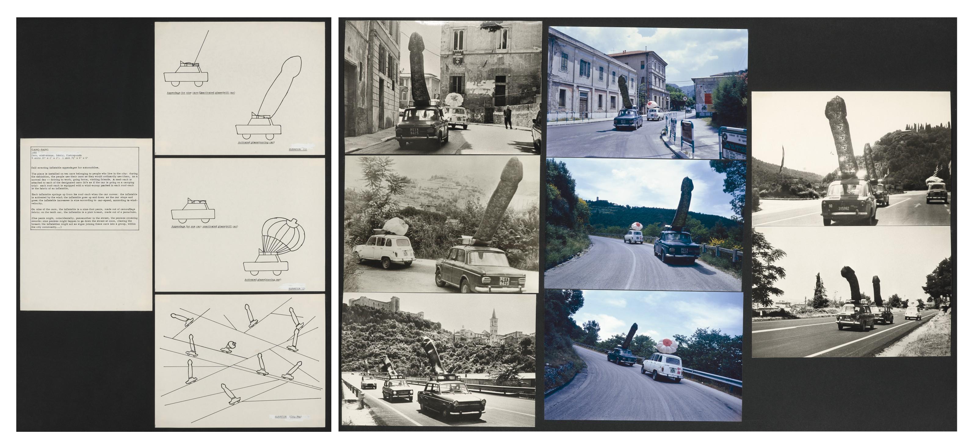 Vito Acconci - Gang Bang, 1980