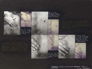 Vito Acconci - Rubbings (Super 8 Film, color; December 1970)