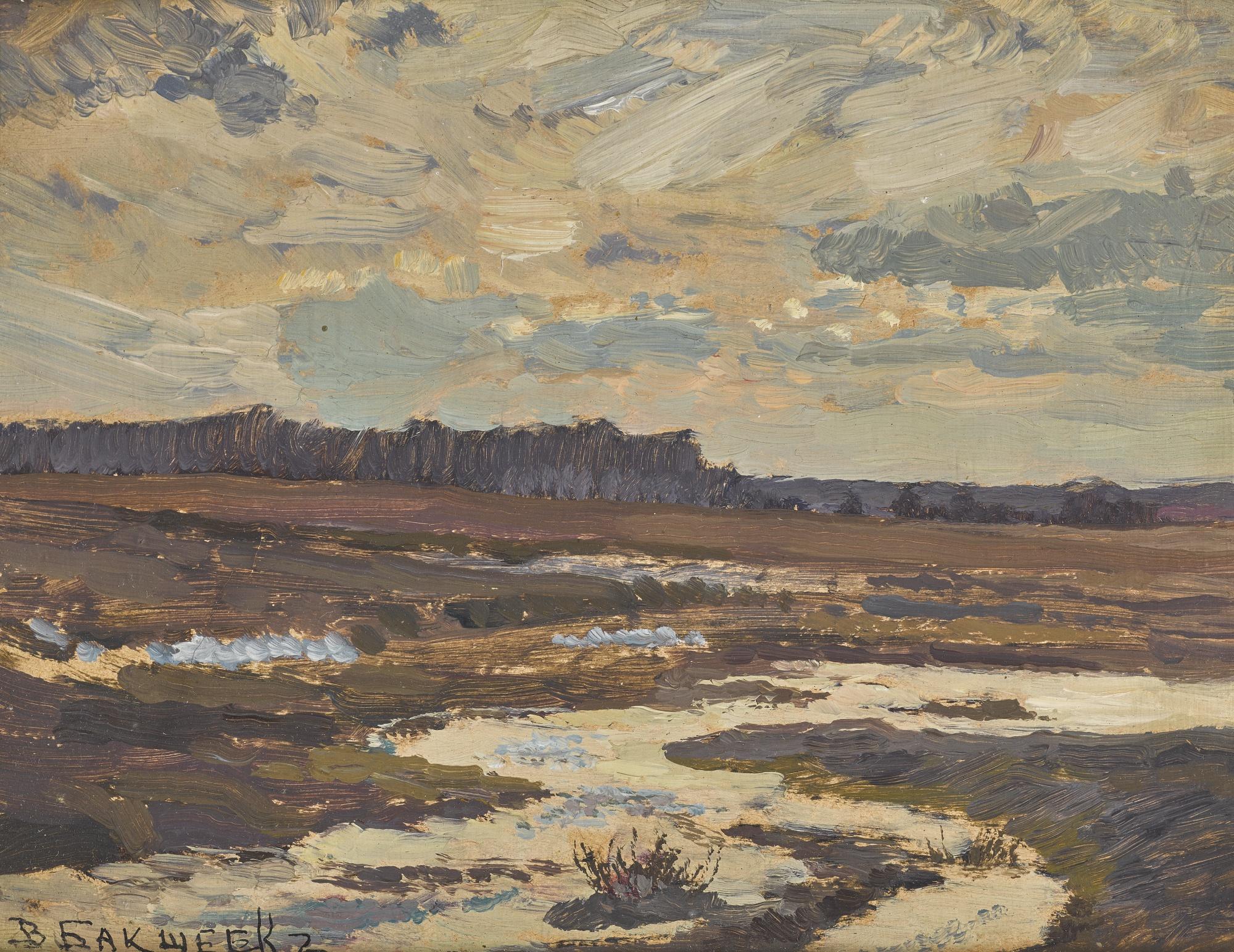 Vitold Kaetanovich Byalynitsky-Birulya - View Of Lake Udomlya