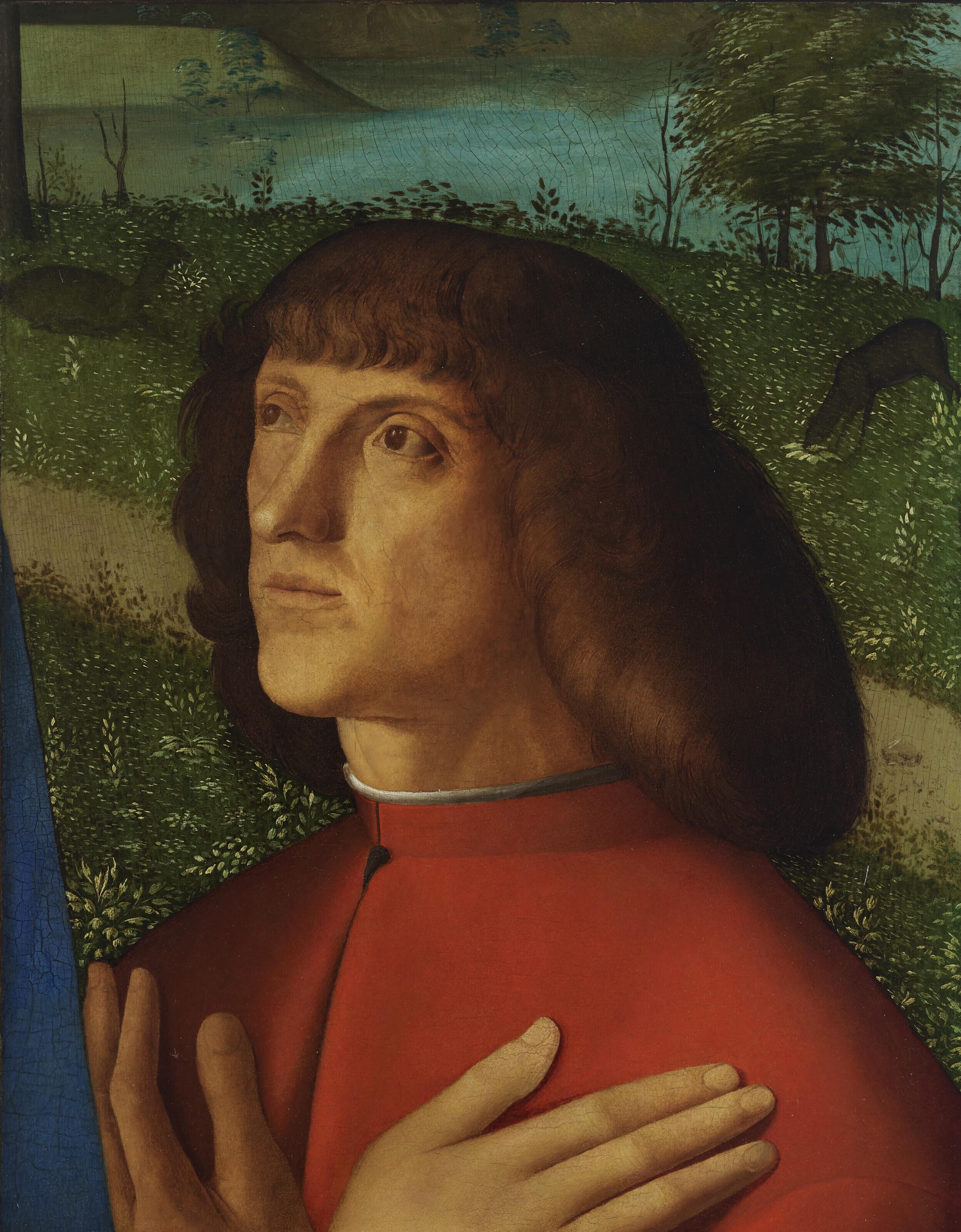 Vittore Carpaccio - Portrait of a kneeling donor