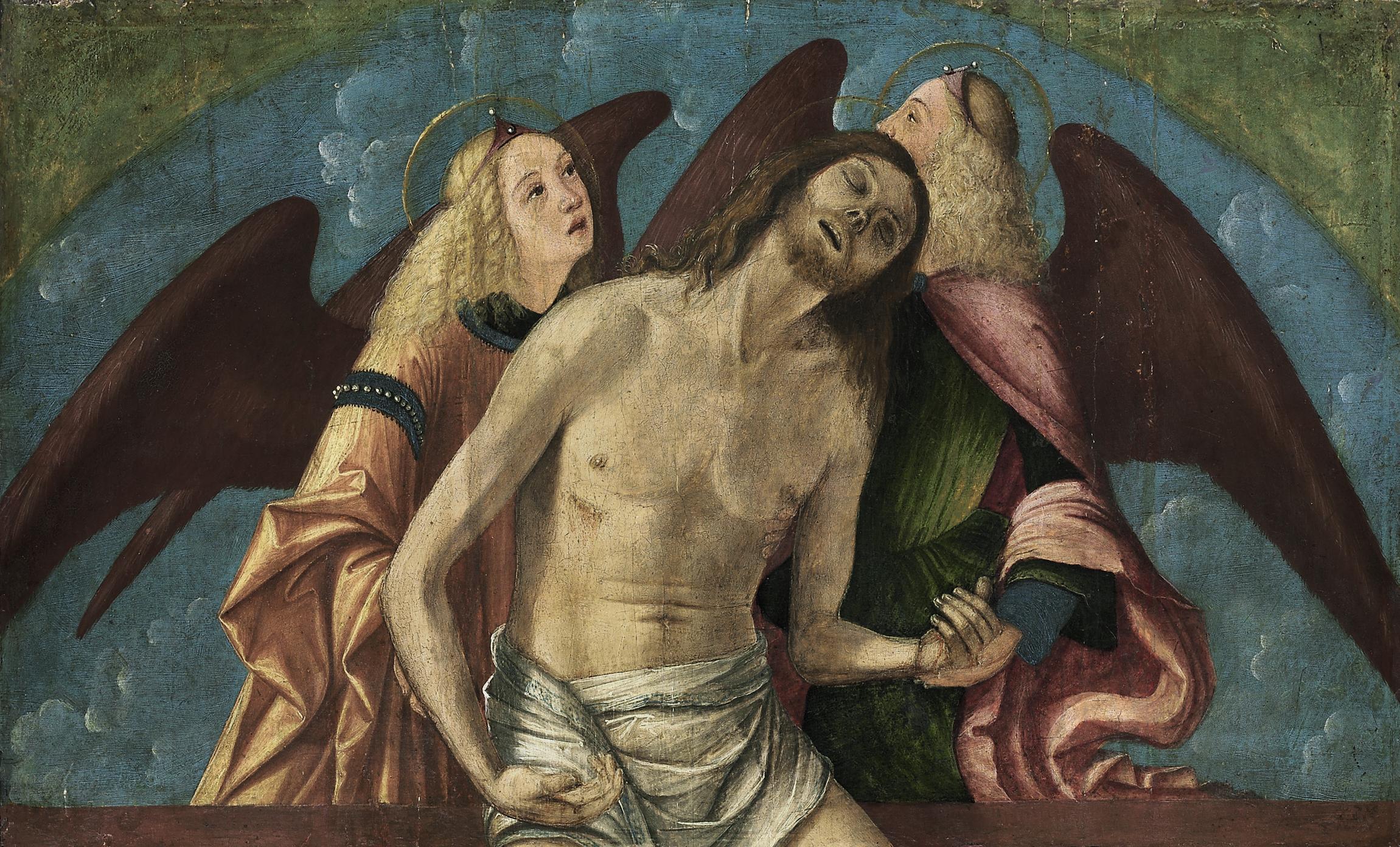 Vittore Carpaccio - The Pietà with two Angels