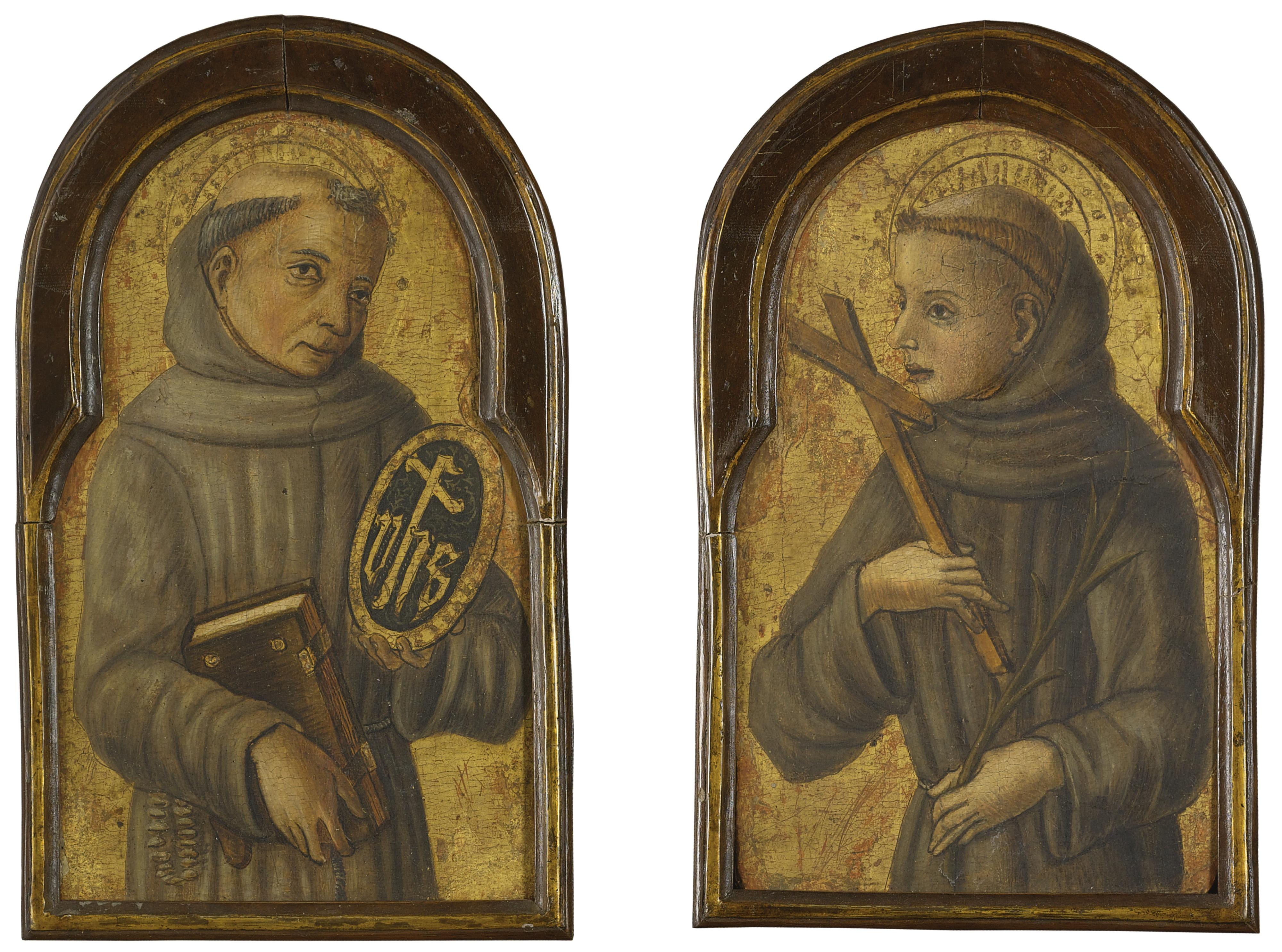 Vittore Crivelli - San Bernardino; A Franciscan Monk