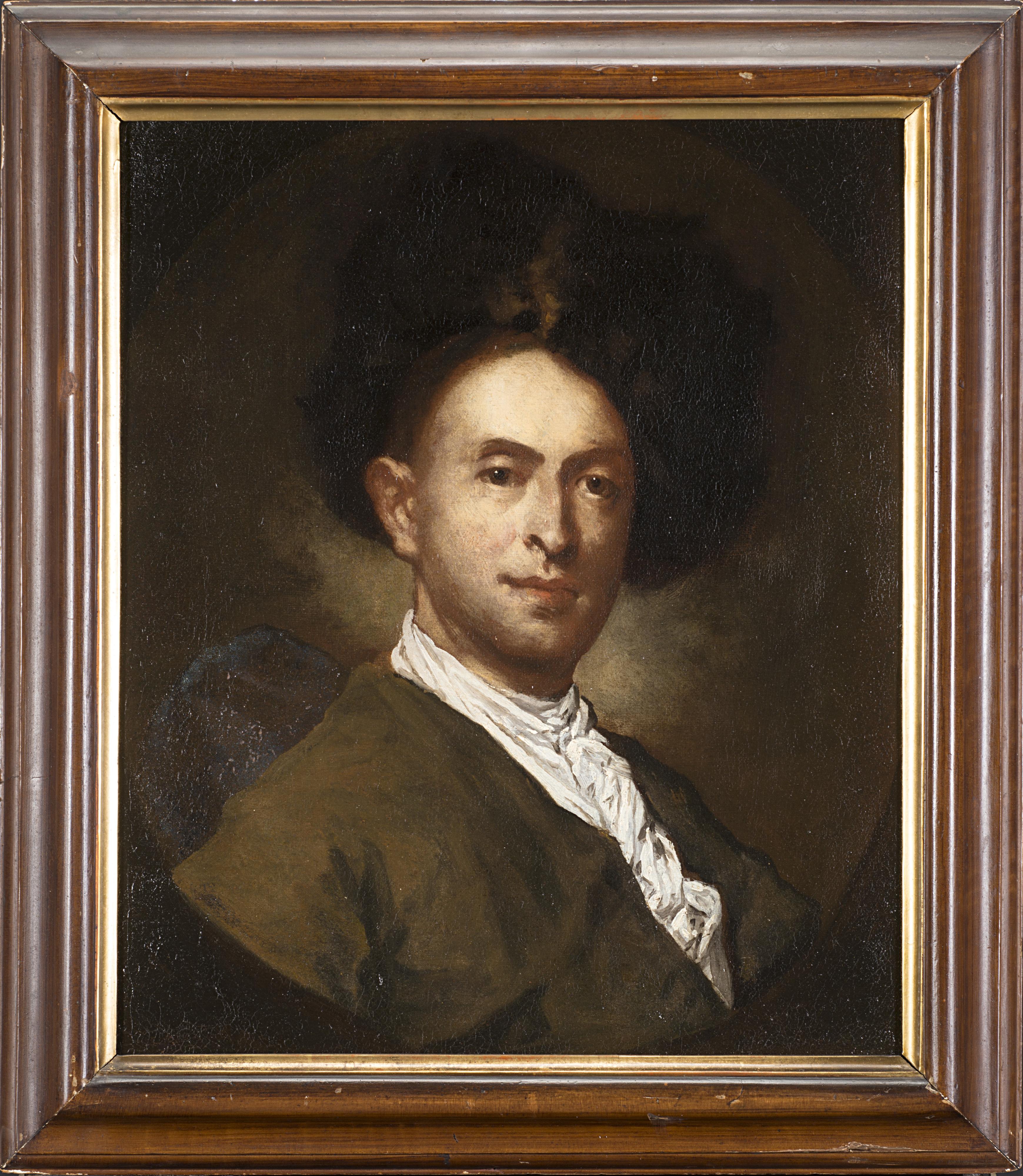 Vittore Ghislandi - Ritratto di uomo a mezzo busto