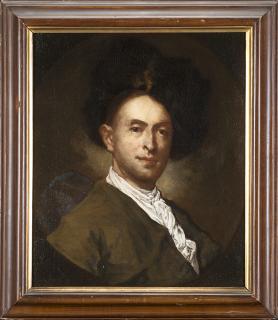 Vittore Ghislandi - Ritratto di uomo a mezzo busto