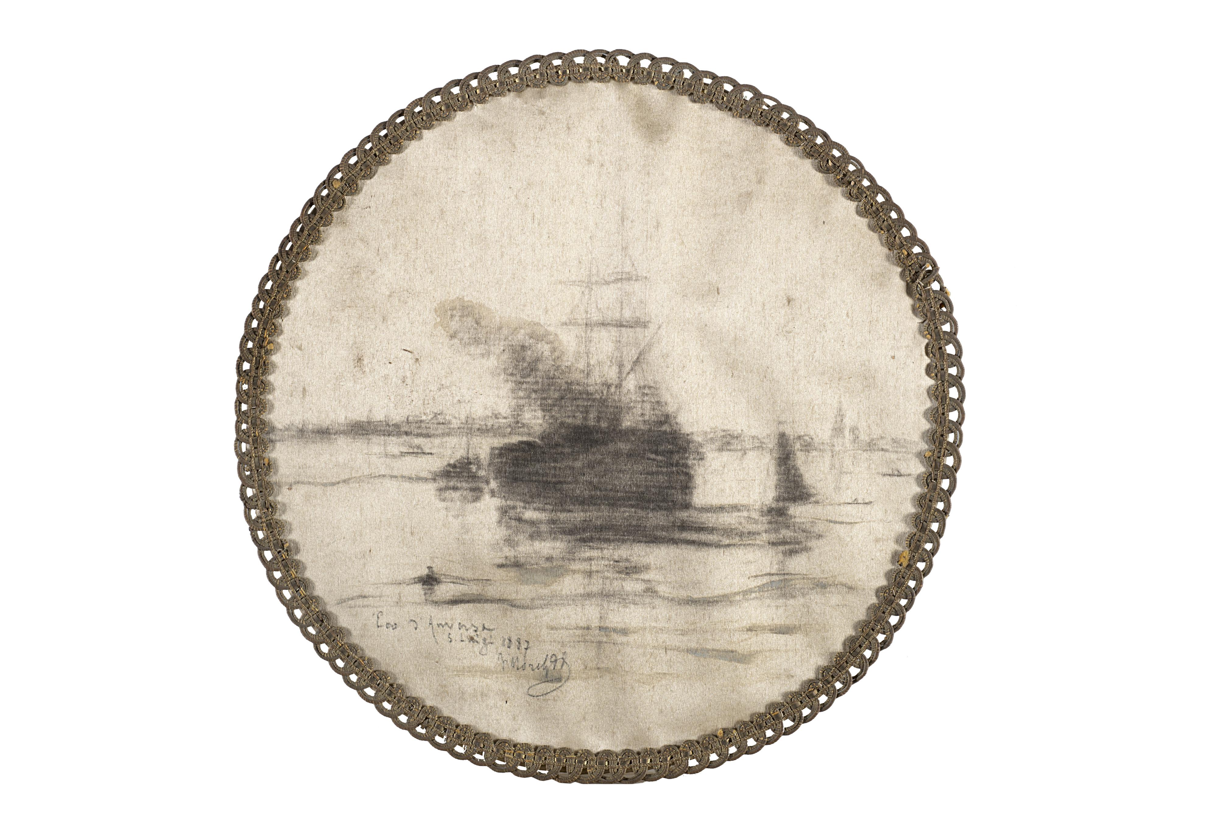 Vittore Grubicy De Dragon - Porto di Anversa. San Luigi