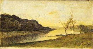 Vittorio Avondo - Paesaggio Fluviale