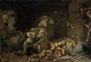 Vittorio Cavalleri - Gioco di bambini con cipolle