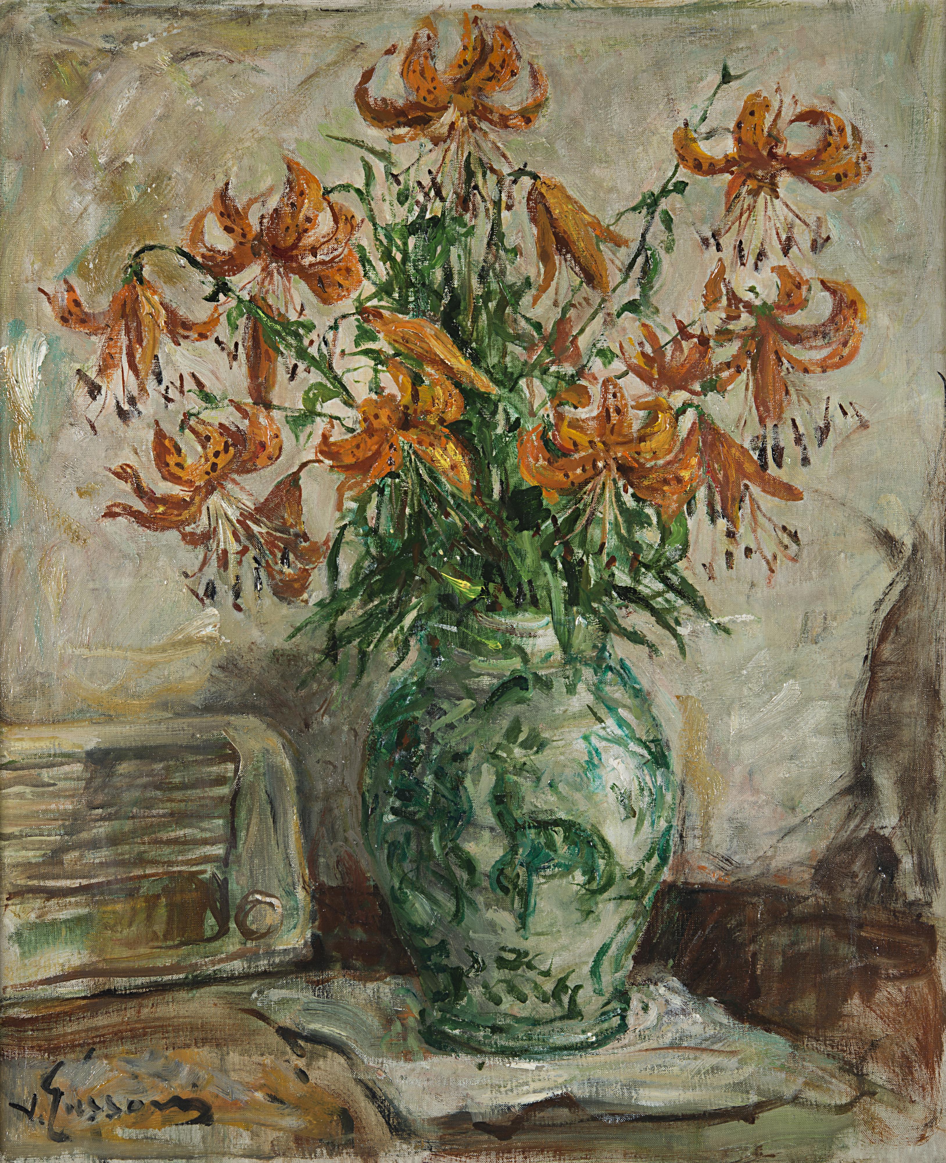 Vittorio Gussoni - Vaso con fiori