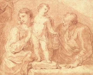 Vittorio Maria Bigari - The Holy Family