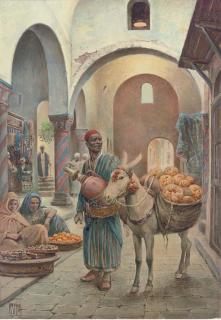 Vittorio Rappini - In the souk