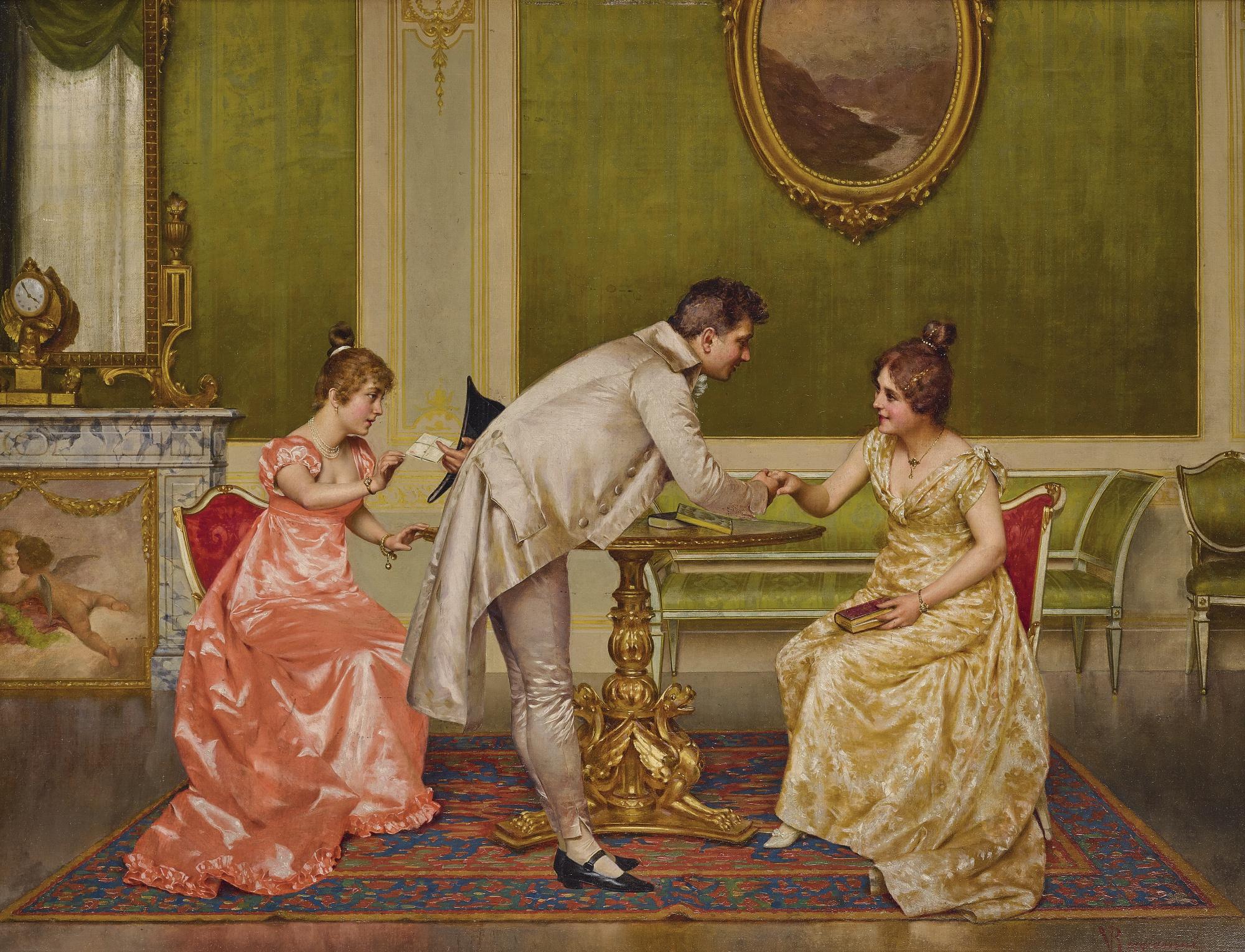 Vittorio Reggianini - Italian The Suitor