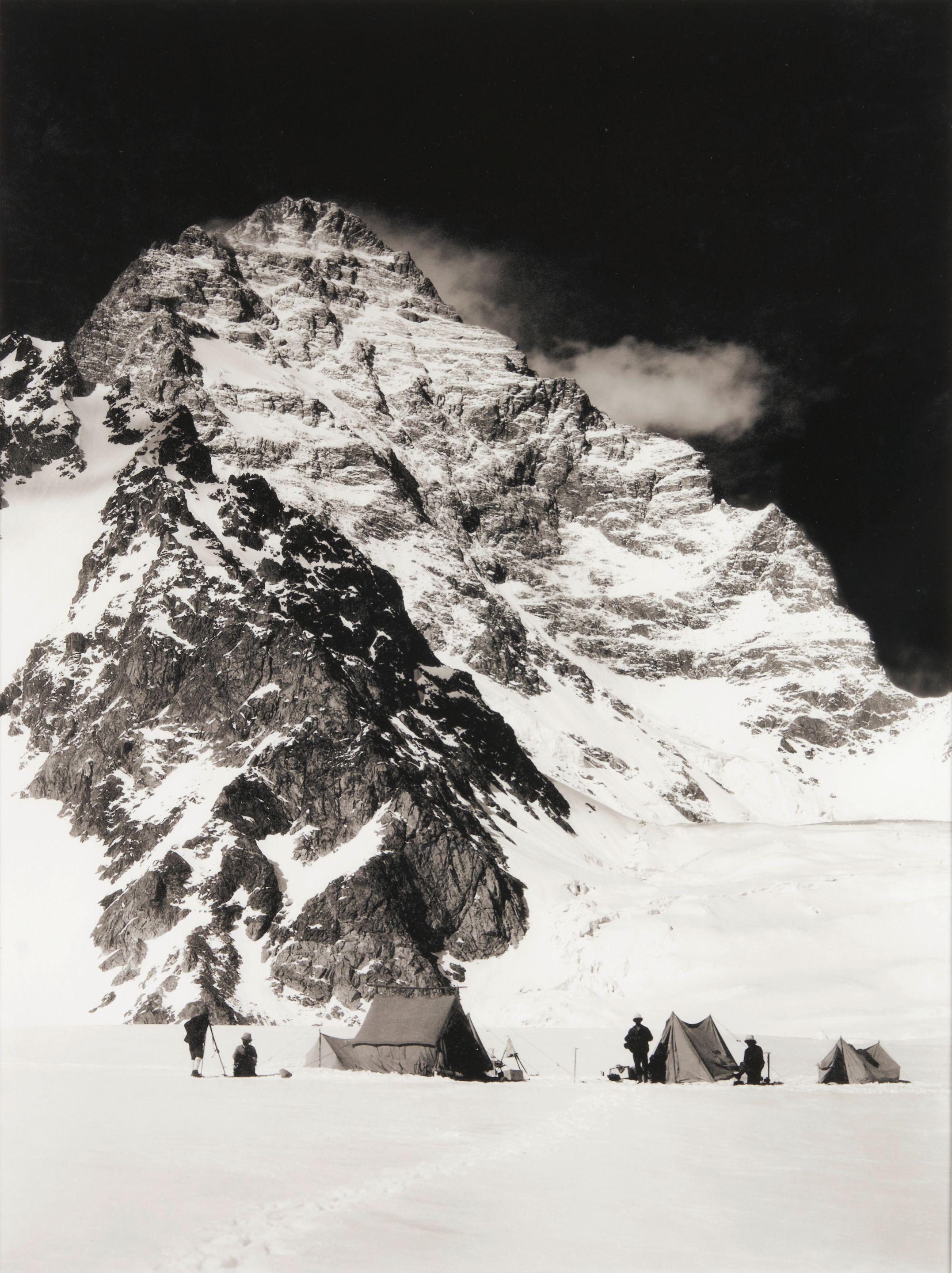 Vittorio Sella - Camp Below the West Face of K2