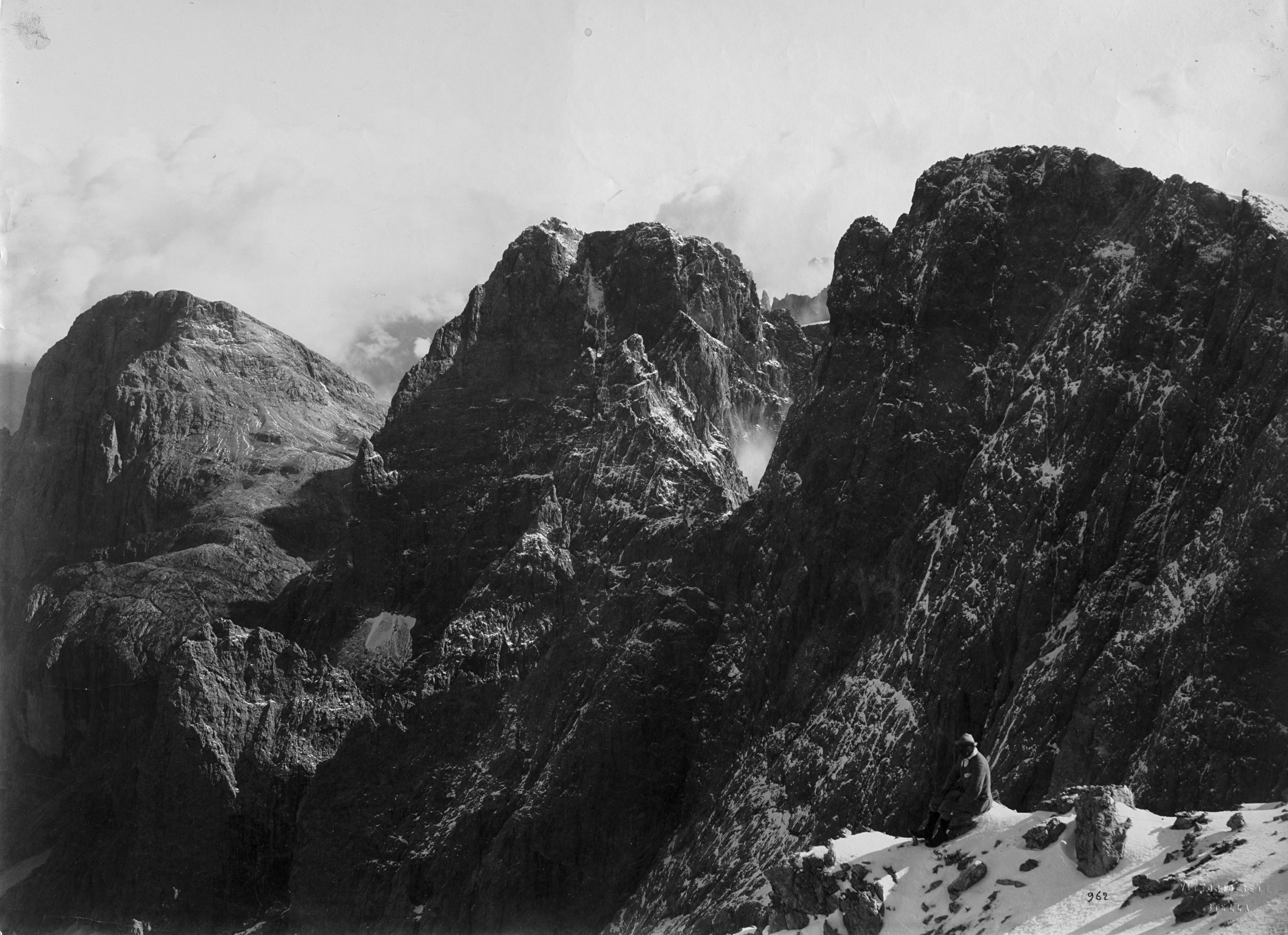 Vittorio Sella - Cimon della Pala dalla Vezzana 1890 ca.