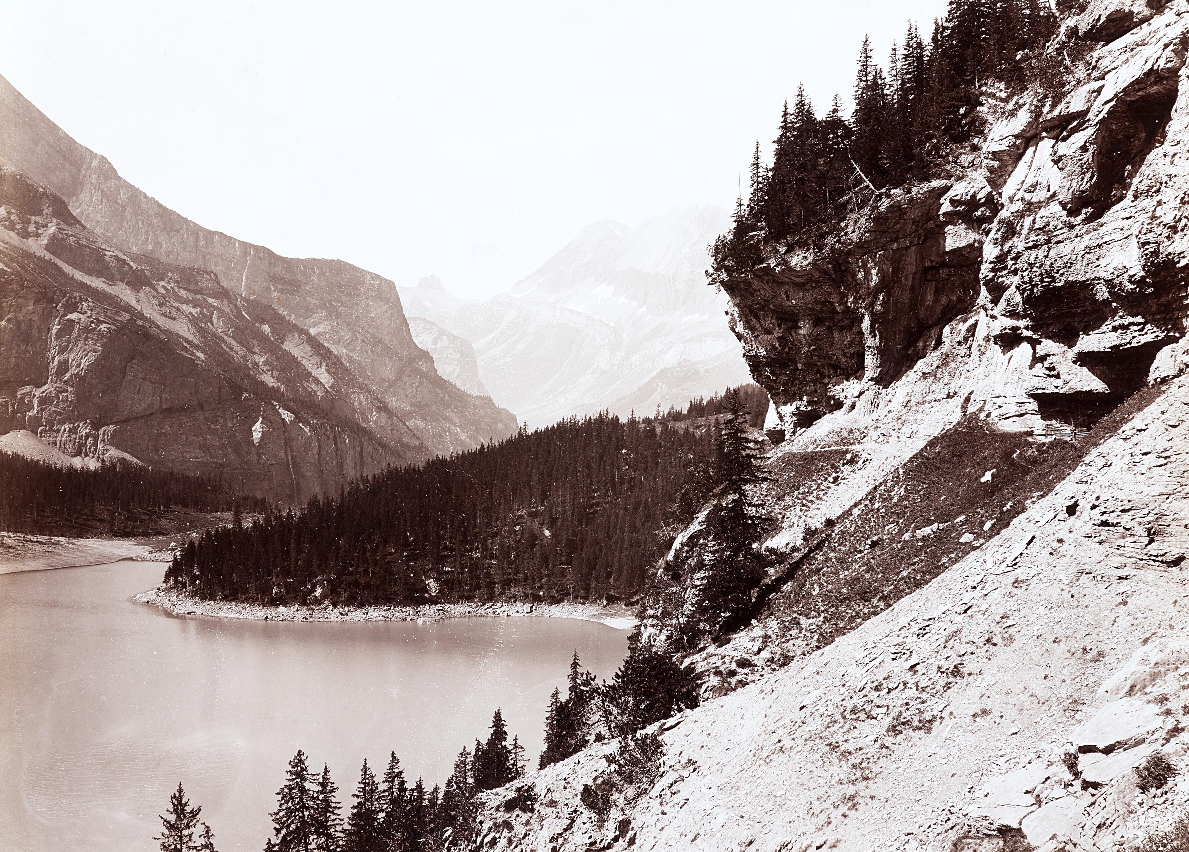 Vittorio Sella - Lago di Oeshineen 1890 ca.