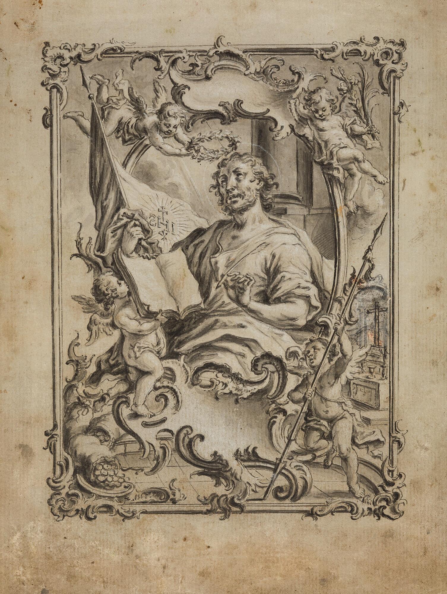 Vitus Felix Rigl - Der Heilige Matthäus Evangelist.