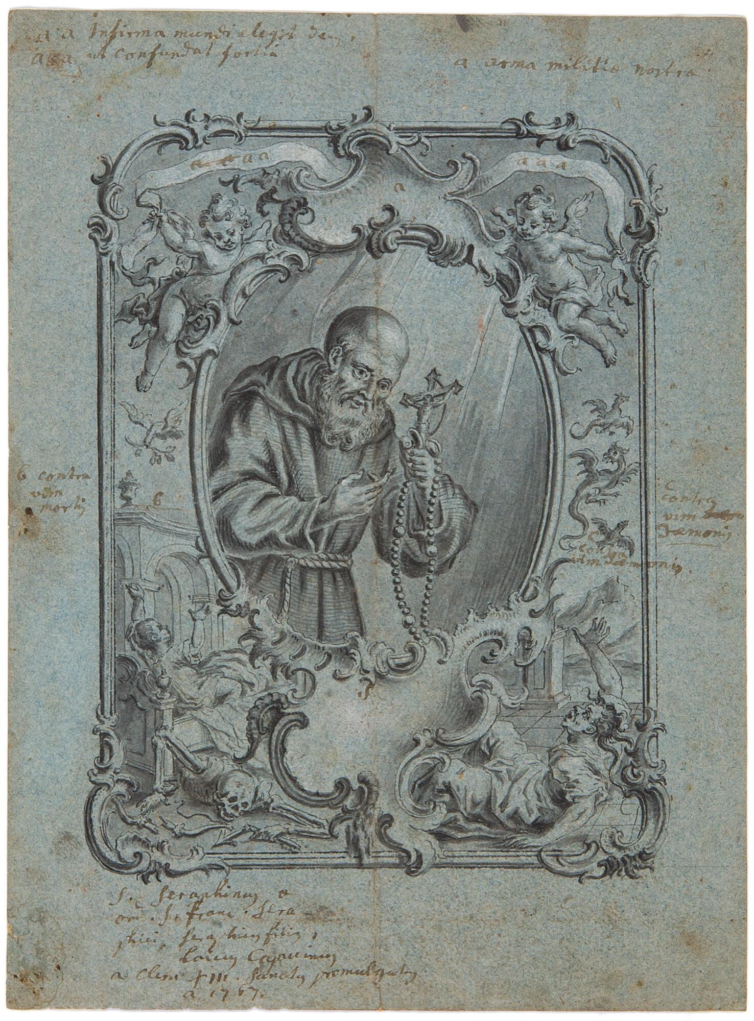 Vitus Felix Rigl - Der heilige Seraphinus.