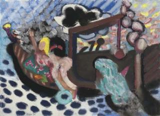 Vivan Sundaram - Art Cargo Under Black Cloud