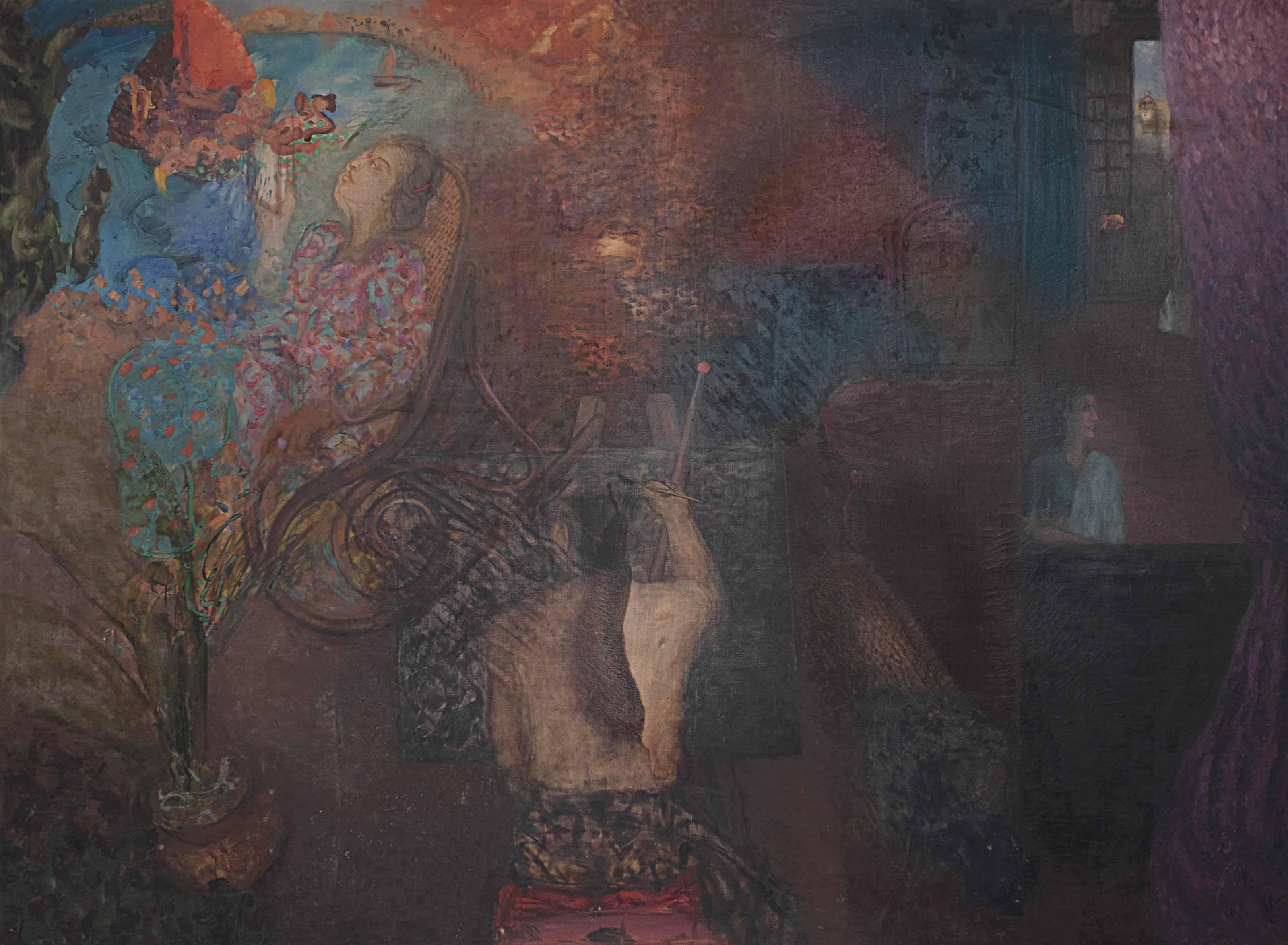 Vivan Sundaram - Easel Painting