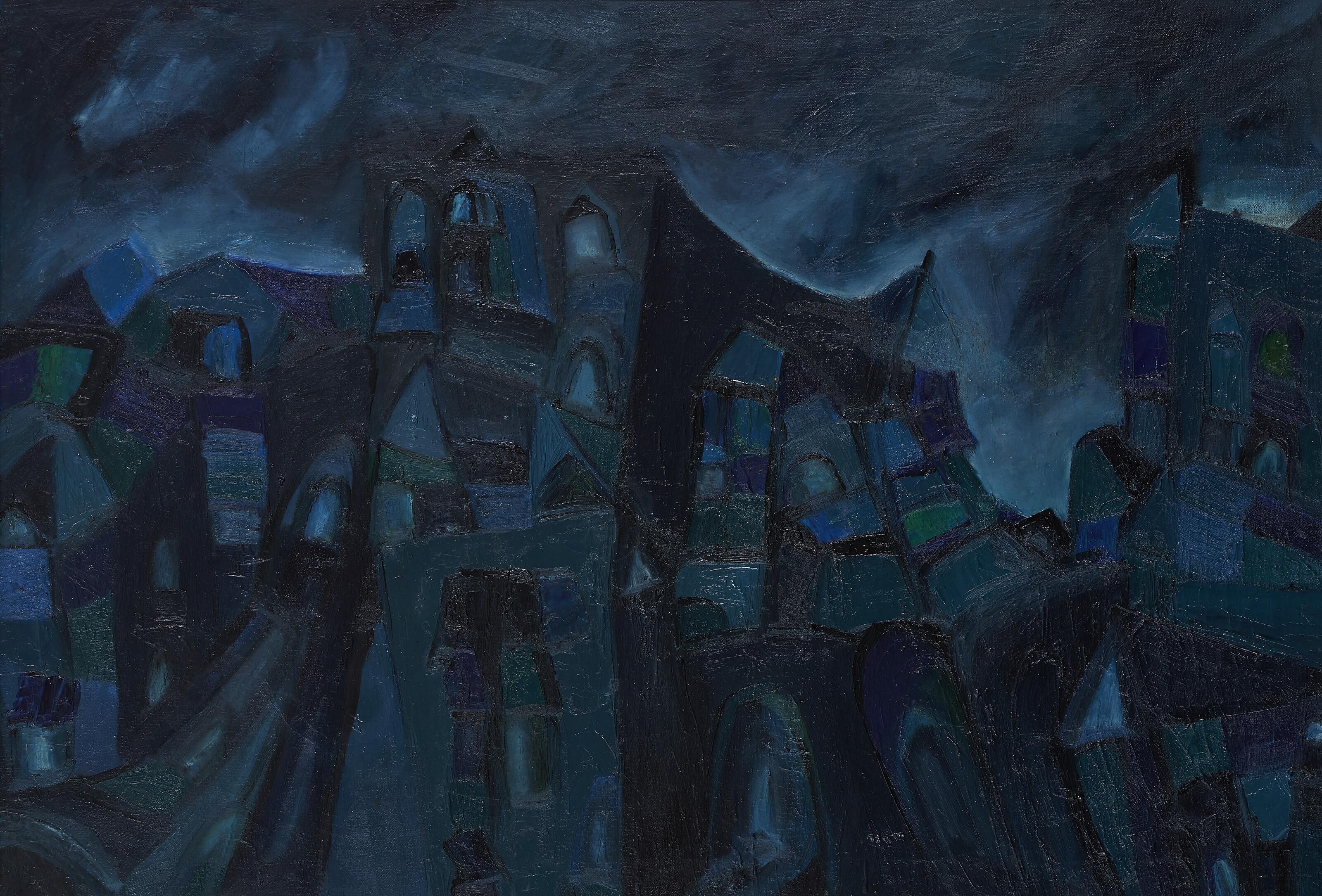 Vivan Sundaram - Untitled (A Winter Night)
