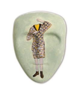 Vivienne Shark Lewitt - Girl in Chequered Suit (Mask)