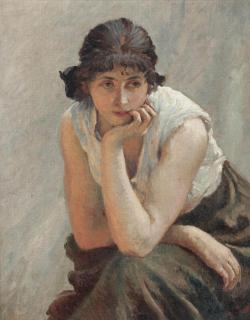 Vlacho Bukovac - Quiet Contemplation