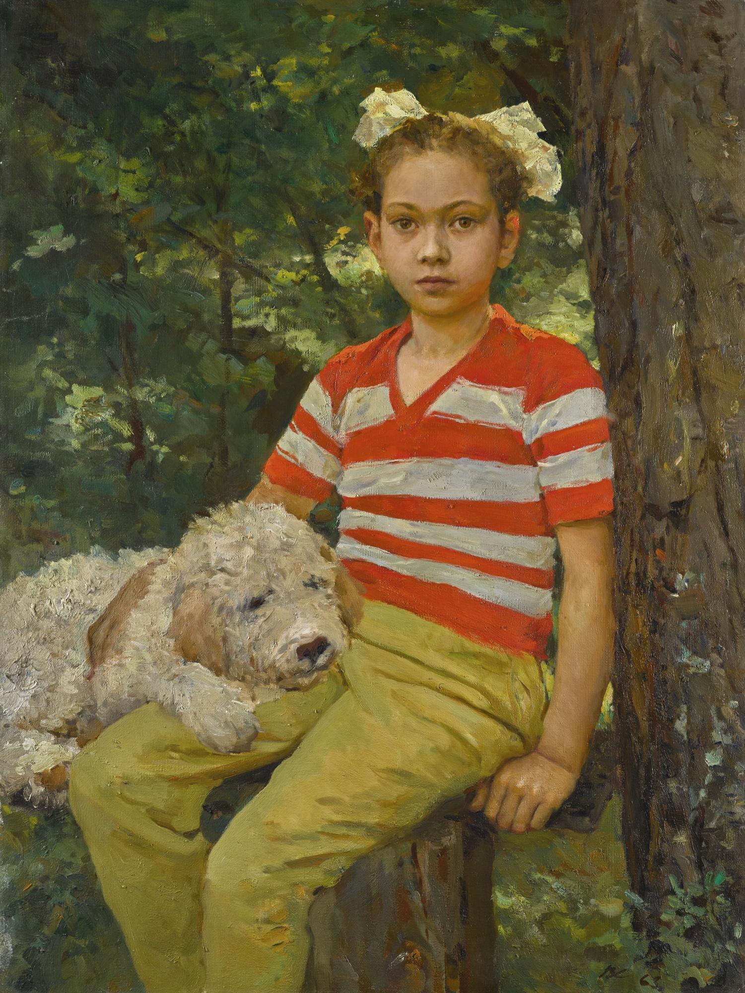 Vladimir Alexandrovich Serov - Masha And Anton