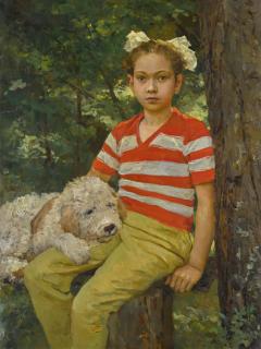 Vladimir Alexandrovich Serov - Masha And Anton