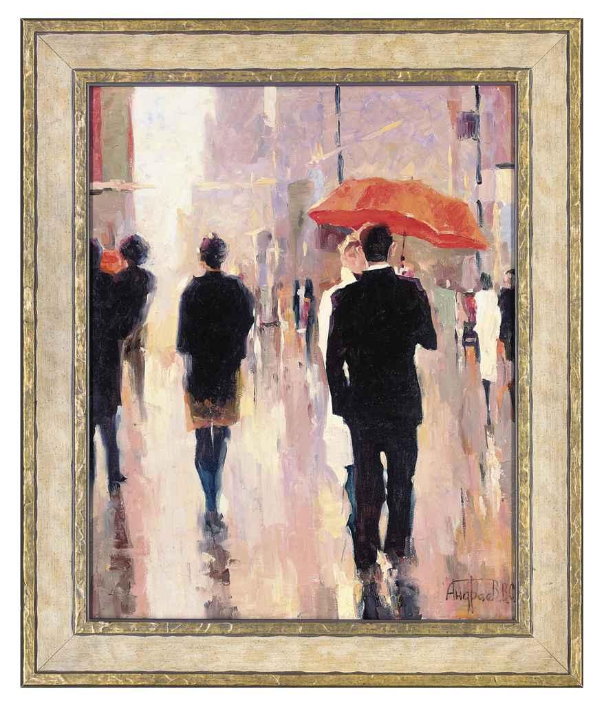 Vladimir Andreev - The red umbrella