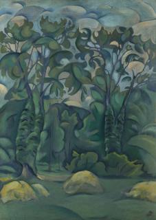 Vladimir Baranoff-Rossiné - Le Bois