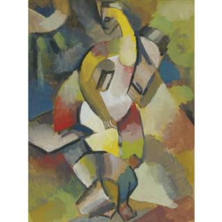 Vladimir Davidovich Baranov-Rossiné - Russian A Standing Woman (Venus), Circa 1915