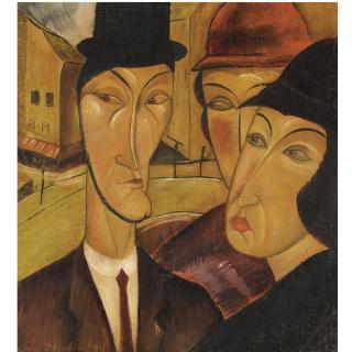 Vladimir Davidovich Gudiashvili - Paris And The Parisians