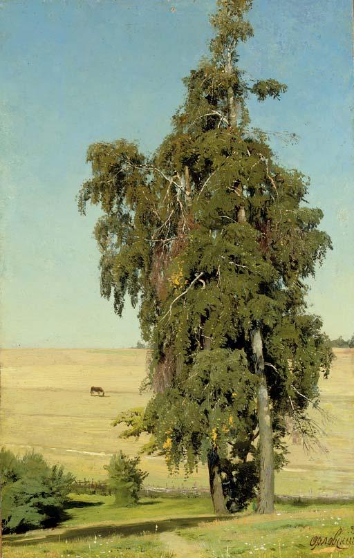 Vladimir Donatovich Orlovskii - A Tree On The Steppe