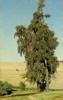 Vladimir Donatovich Orlovskii - A Tree On The Steppe
