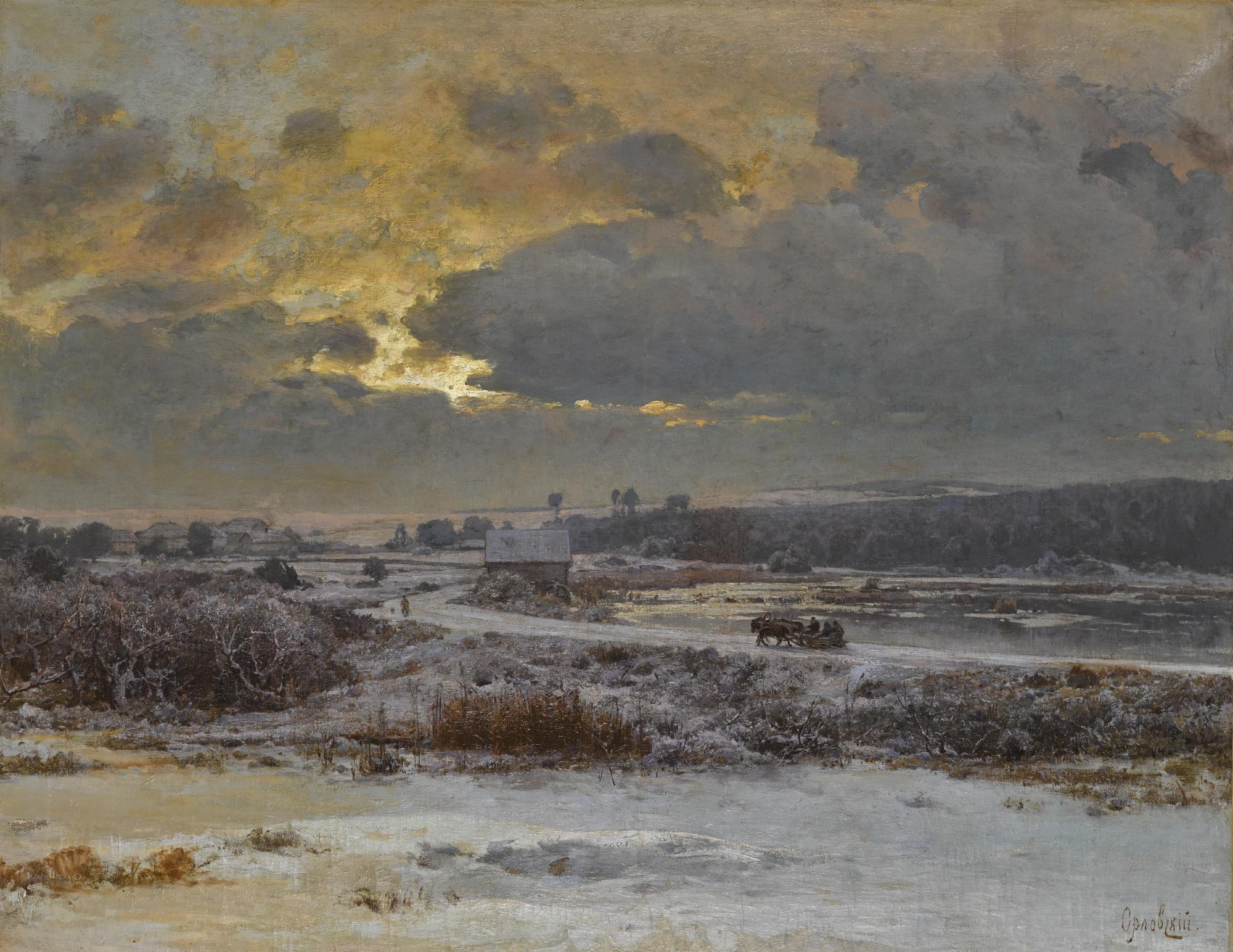 Vladimir Donatovich Orlovsky - Winter