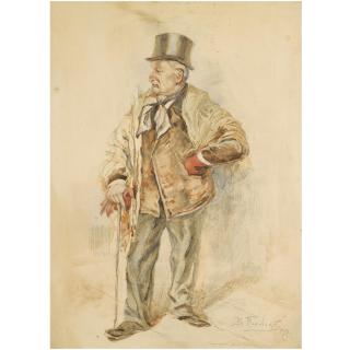 Vladimir Egorovich Makovsky - The Old Bachelor