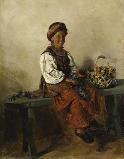 Vladimir Egorovich Makovsky - Ukrainian Girl