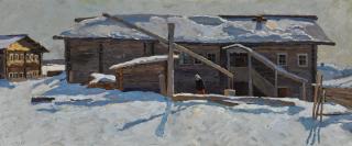 Vladimir Fedorovich Stozharov - By The Well, Vazhgort