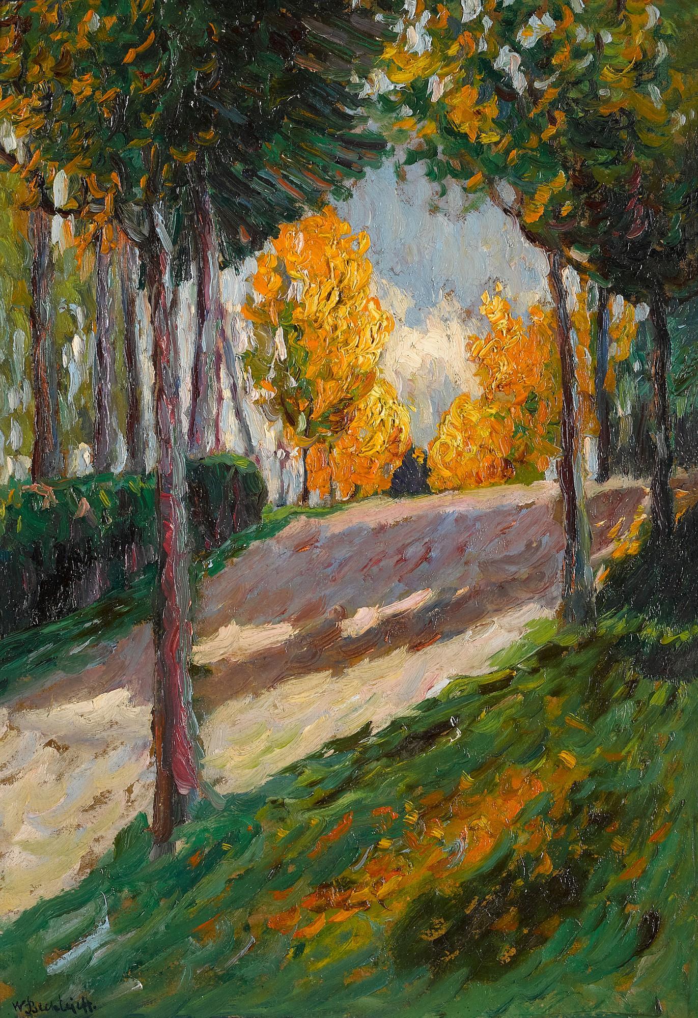 Vladimir Georgievich Bekhteev - Autumn Alley