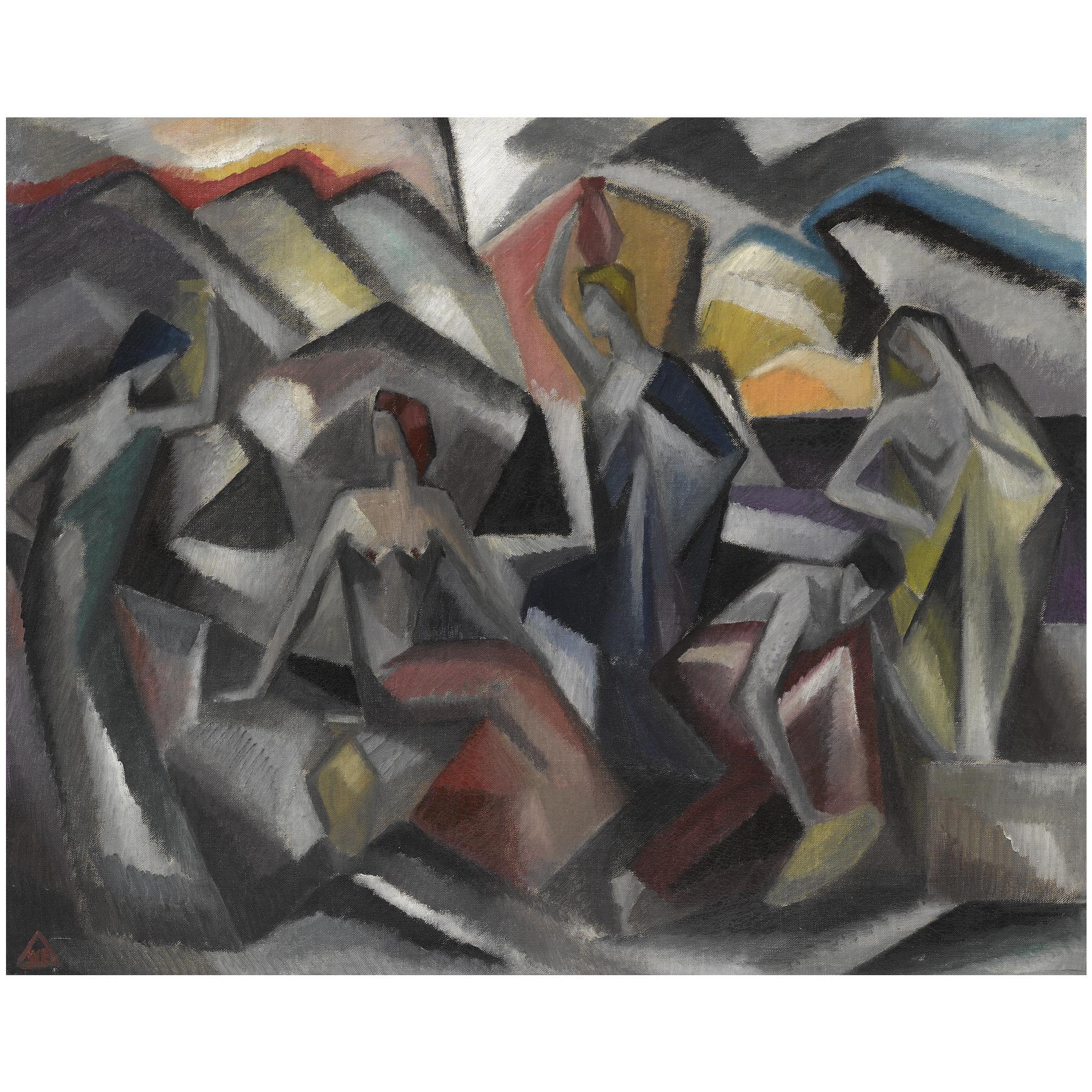 Vladimir Georgievich Bekhteev - Young Women At The Well