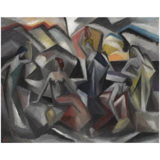 Vladimir Georgievich Bekhteev - Young Women At The Well