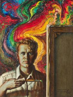 Vladimir Griegorovich Tretchikoff - Self-portrait