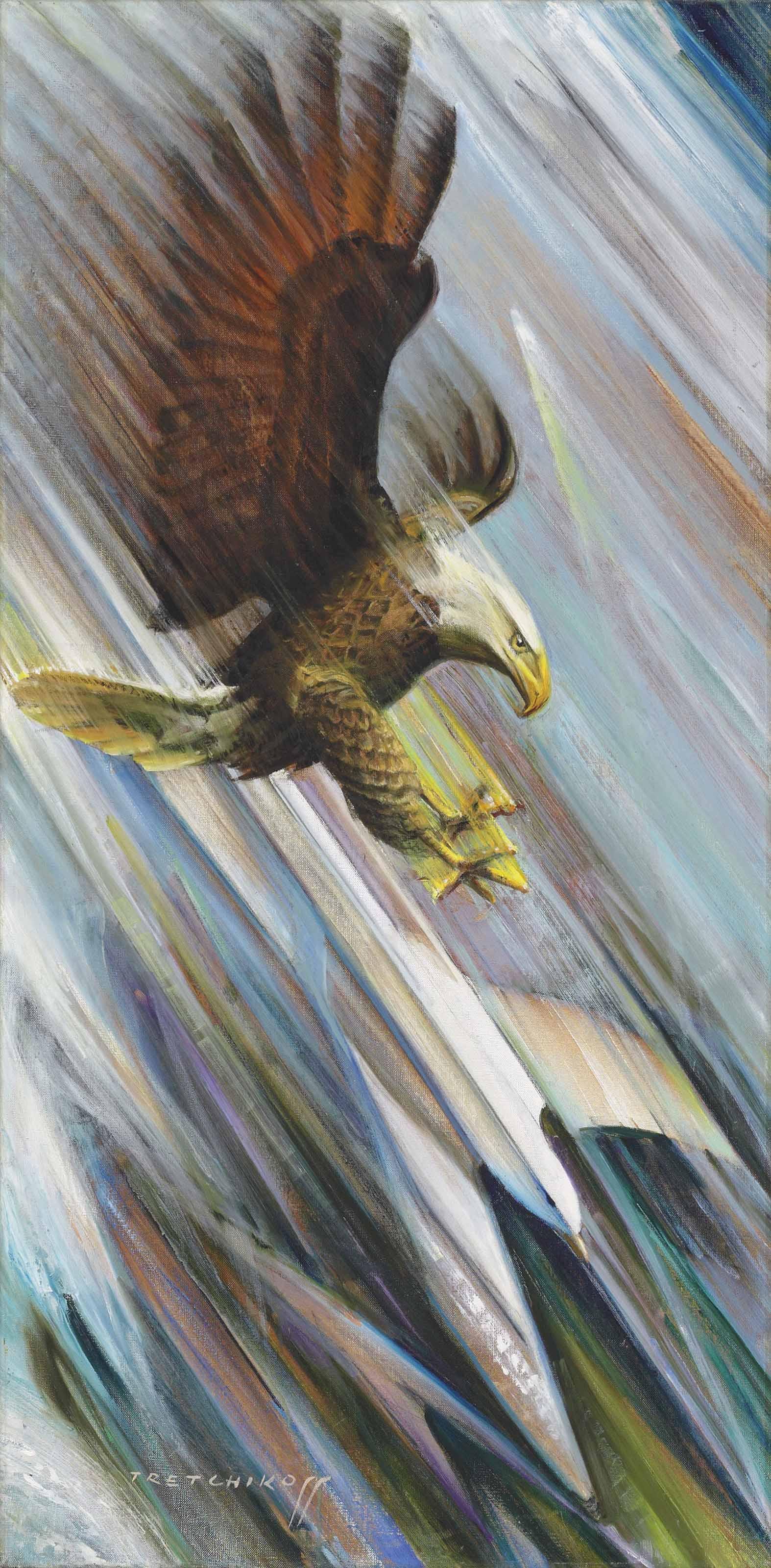 Vladimir Griegorovich Tretchikoff - The Eagle And The Dove