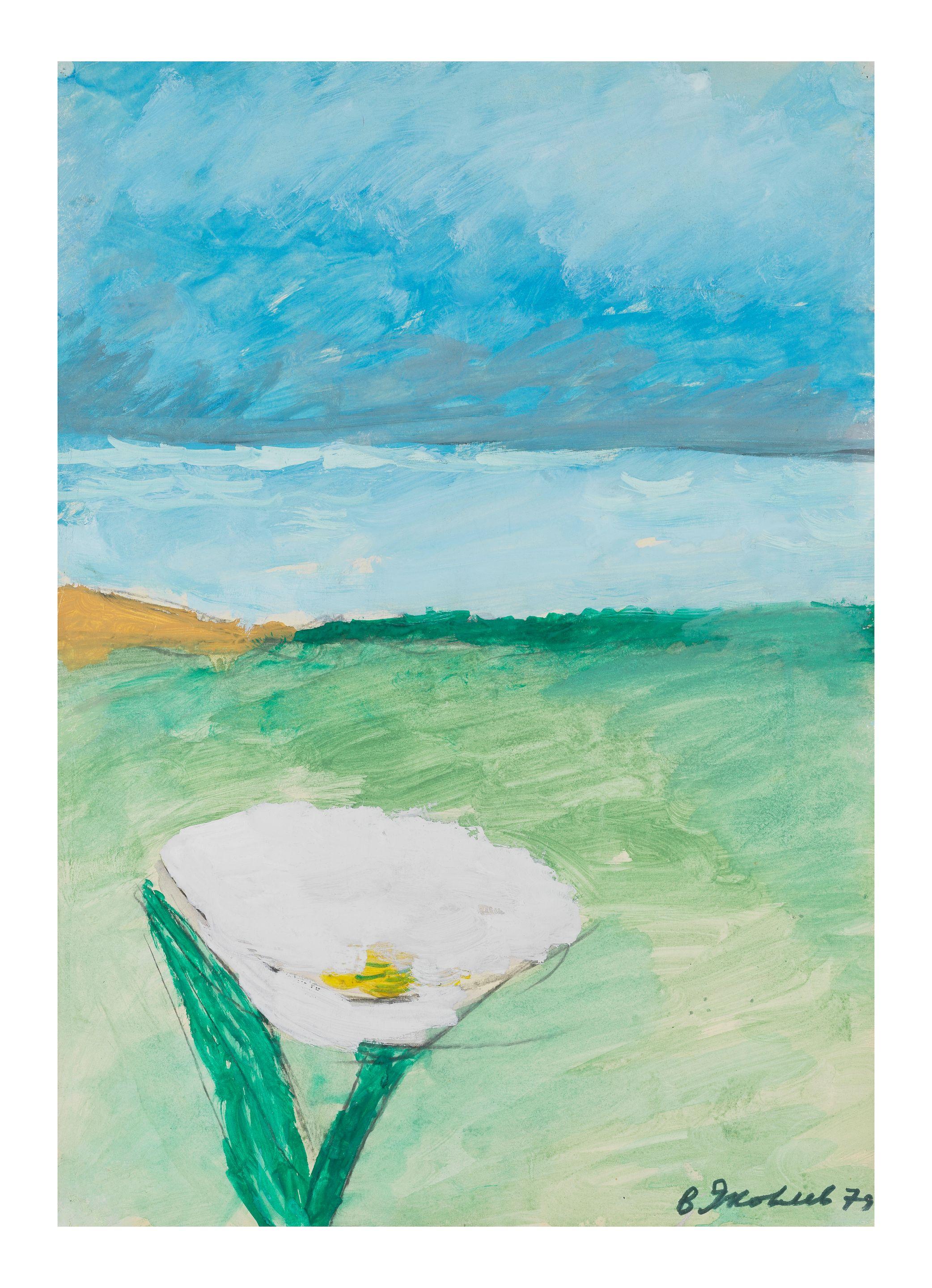 Vladimir Igorevich Yakovlev - Fleur blanche/ White flower